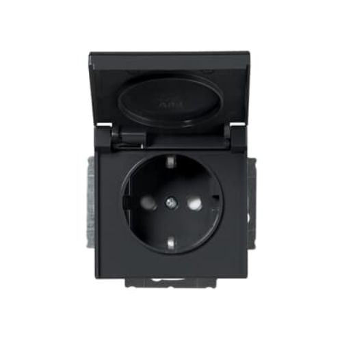 Picture of Pistikupesa 1-ne kaanega, maandusega, IP21, Impressivo, antratsii 