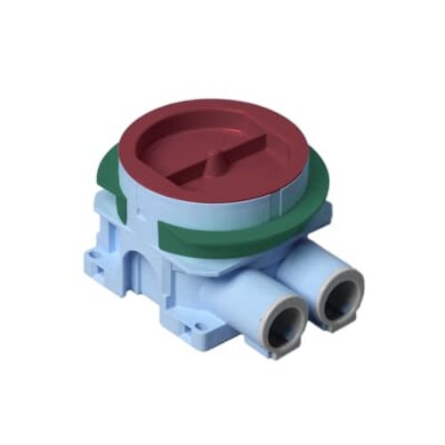 Picture of Seadmetoos AU60.1 väljaviikudega 2x20mm, 71mm, sügavus 58mm, keeratava rõngaga (EI60)  