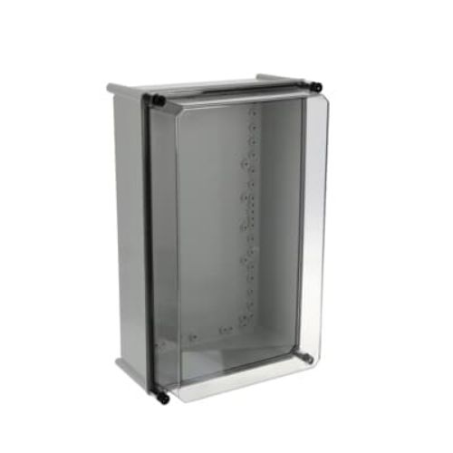 Picture of Polüester kilp APO 51 transp. kaas kruvidel IP66 488x302x210mm, ABB 