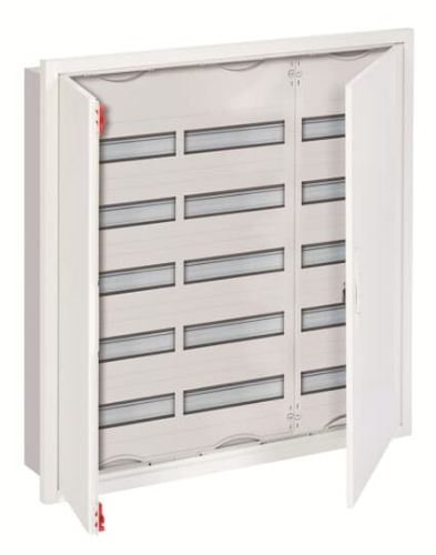 Picture of Moodulkilp U53, süvis, 180m(5x3x12), IP31, valge, N/PE komplektis, 850x825x120mm, ABB 