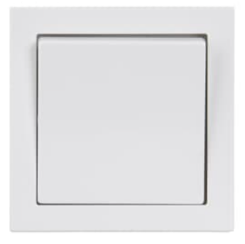 Picture of Veksellüliti IP44 komplekt (sisu+kate+tihend+1-ne raam)16A, kahe lisaklemmiga, valge, Impressivo 