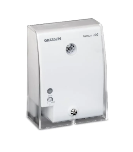 Picture of Hämaralüliti seinale 18.17, 2-200 lx, 1CO 10A/250V, viivis 20-120 s, toide 230VAC, IP54, Grässlin 