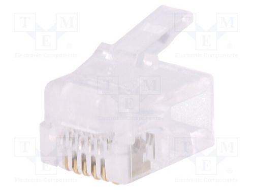Picture of Modulaarpistik RJ12, 6p6c, 6-pin, Logilink 