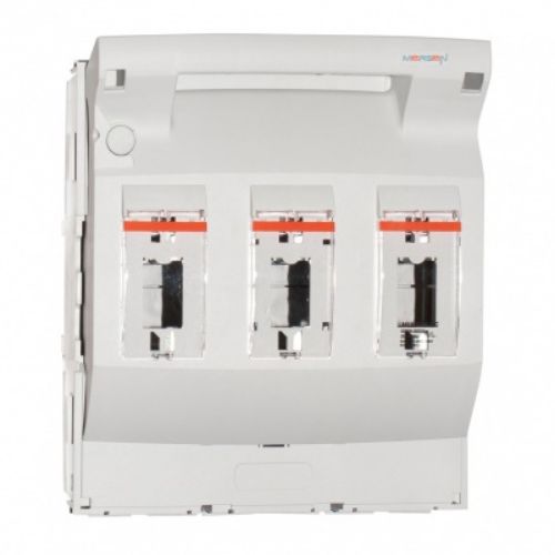 Picture of Sularilüliti horisontaalne, 3P, DIN-3, 630A, 690VAC, M10 poldid komplektis, Mersen 