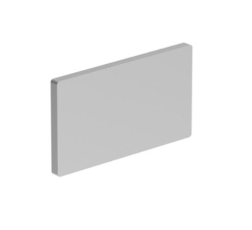 Picture of Etikett LPX, 28x15 ( hõbedane ), Lovato 