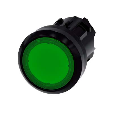 Picture of Surunupp illum. 3SU, ROHELINE, madal, IP67, ilma adapterita, Siemens 