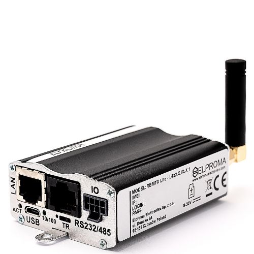 Picture of Tööstuslik mobiilside LTE modem 4G, LAN, 2xSIM, ELPROMA