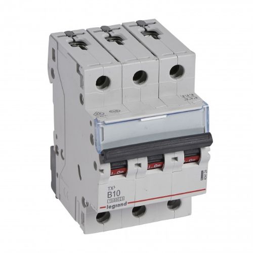 Picture of Moodulkaitselüliti TX3, 3P, 10A, B, 10kA, Legrand 