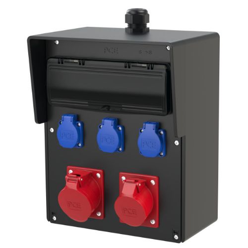 Picture of Kilp Salzburg 1x5P32A, 1x5P16A, 3x230V, rikkevool, kaitselülitid, PCE 