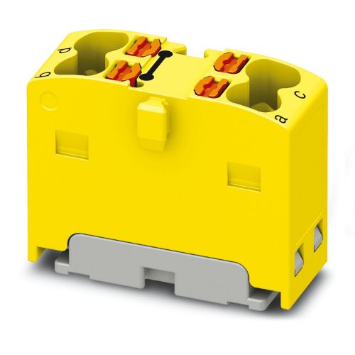 Picture of Jaotusklemm PTFIX 4X1.5 YE, kollane, Phoenix 