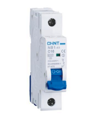 Picture of Moodulkaitselüliti NB1, 1P, 6A, B, 6kA, Chint 