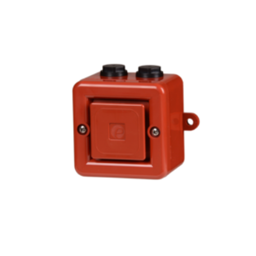 Picture of Sireen 103 dB ( 1m ), 10 tooni, 230V AC, PUNANE, kõrvadega, 2xM20, IP66, E2S 