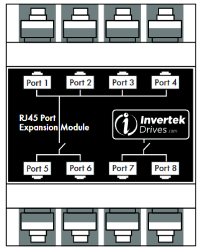 Picture of RS485 8 Way Network Hub RJ45, Invertek 