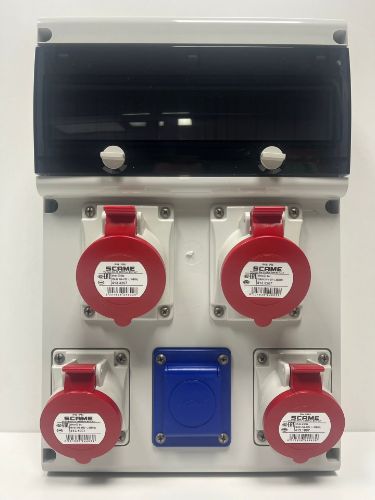 Picture of Vooluvõtukeskus 2x32A 5p 2x16A 5p 1x230V 14mod. IP44, 415x270, SCAME 