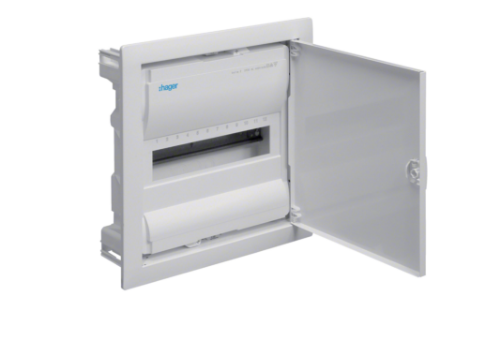 Picture of Süvistatav moodulkilp Volta, 12m, IP30, valge, N/PE komplektis, ava 321x314.5x89mm, Hager 