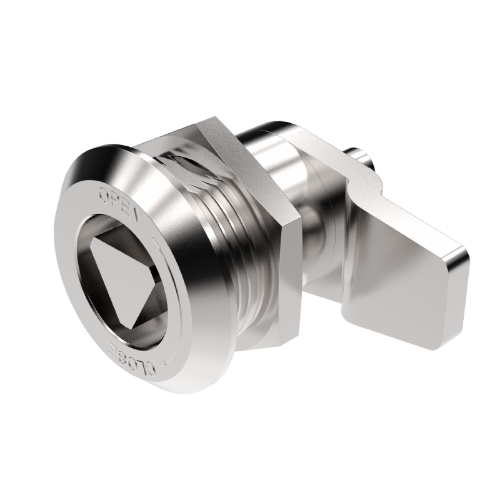 Picture of Lukk, kolmnurk südamik 10/M6 , L 45mm H20mm, Morek 