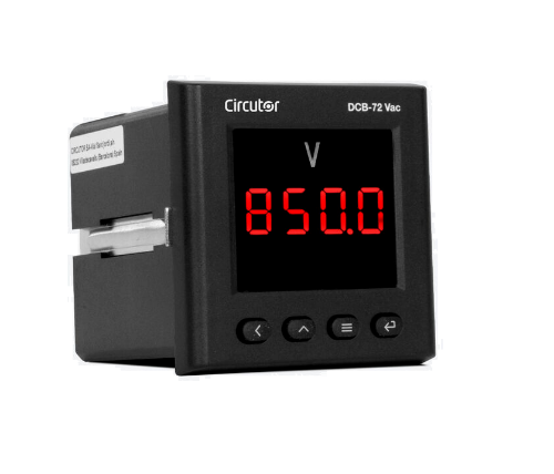 Picture of Voltmeeter (digitaalne) DCB, 0-480VAC, toide 80-270VAC/DC. IP54, Circutor 