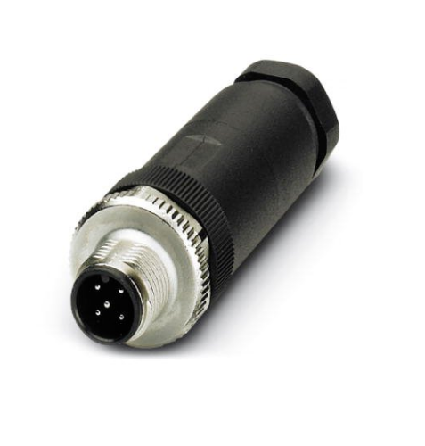 Picture of Anduripistik M12 5-pin, otse, A-coded, kruviklemm, Pg9, Phoenix 