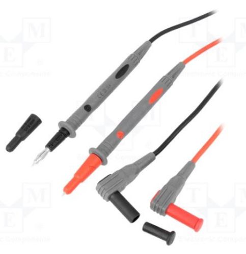 Picture of Testrijuhtmed silik. 1m 10A 0,75mm2 4mm otsa 