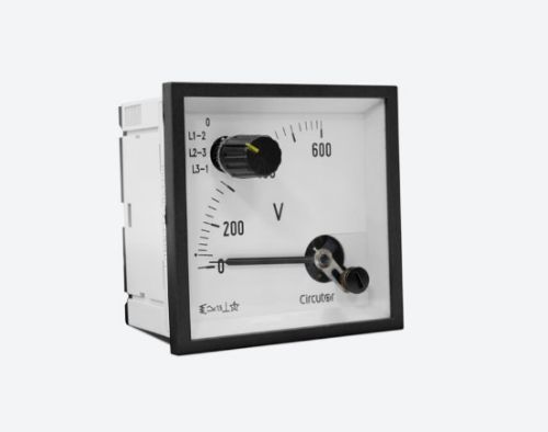 Picture of Voltmeeter EC72 ÜL 500V, 3F+N liini- ja faasipinged, Circutor 