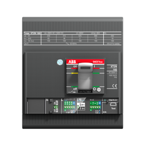 Picture of XT2S 160 Ekip LS/I In100A 4p F F, ABB 