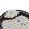 Picture of Plafoon Helder 13W/830-65 660lm PIR+Hämar Sirmiga IP54 D215 Must Ansell