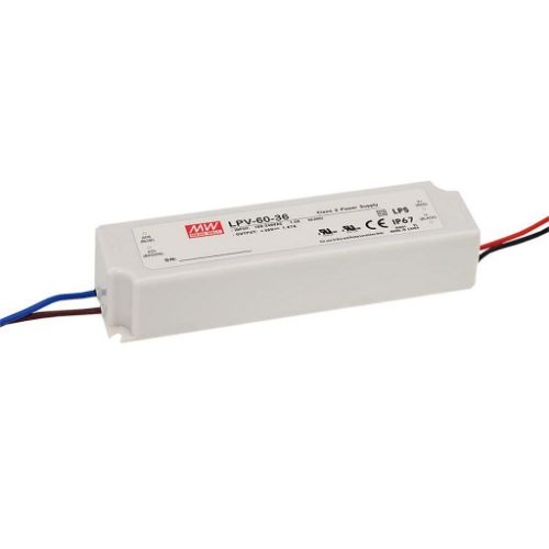 Picture of Toiteplokk LPV LED-le 60W 12VDC 5A, IP67 Mean Well 