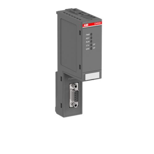 Picture of  CM592-DP: AC500 Communication module. PROFIBUS master. 1 serial interface RS485.