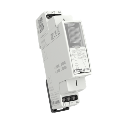 Picture of Moodulrelee VS116U, PUNANE, LED, 1CO, 16A AC-1, 12- 240VAC/DC, Elko 