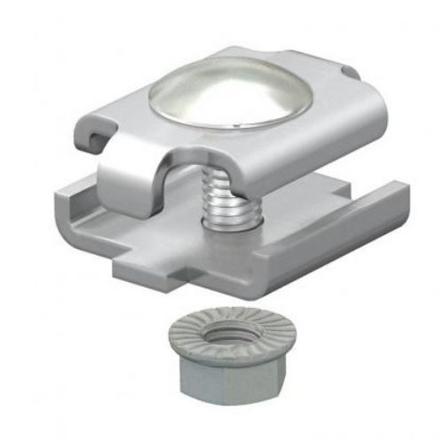 Picture of Ühendusklamber korvrennile, GSV 34, roostevaba, OBO 