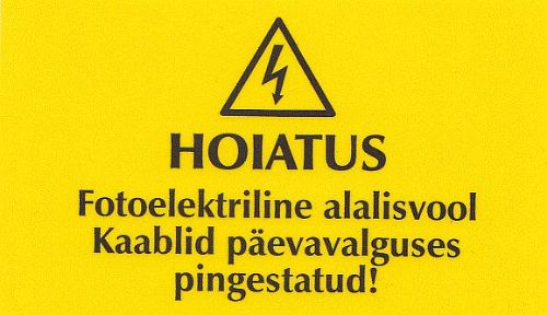 Picture of Kleebis DC KAABLITELE 100x60 SOLAR 