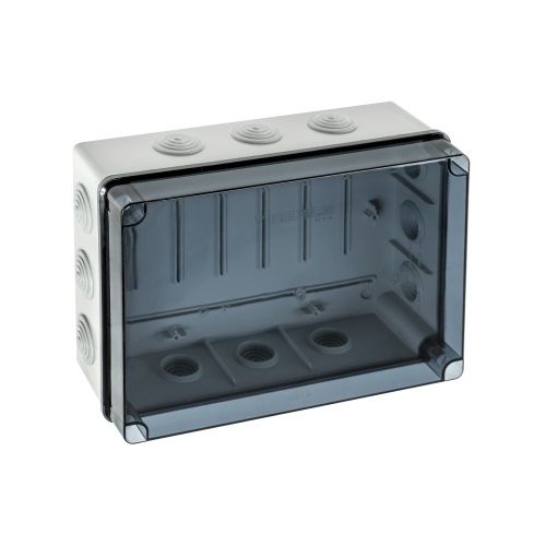 Picture of Karp Light 253x342x132 IP65 transparent kaas (12x M40), IDE 