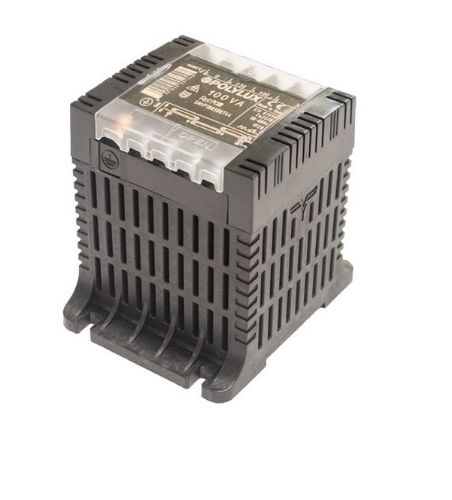 Picture of Trafo Pri:690-720V Sec1:24V (200VA) Sec2: 230V (200VA), IP20, Polylux 