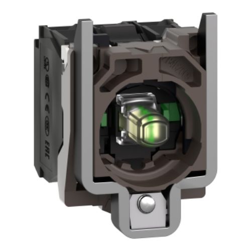 Picture of Adapter+valge LED 24VAC/DC+2NO, Schneider 