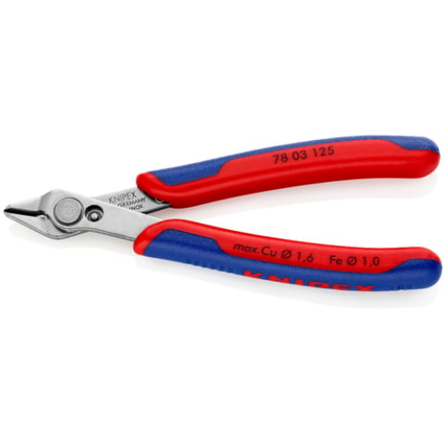 Picture of Mikronäpitsad roostevabast terasest 125mm, vedruga Comfort KNIPEX