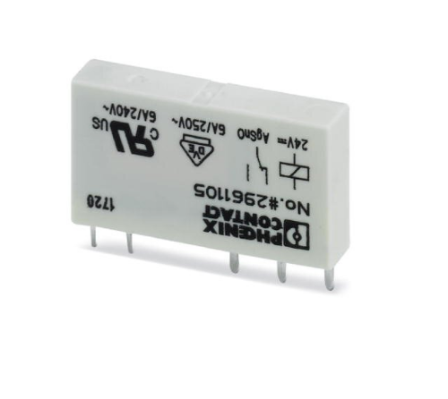 Picture of Relee PLC-... alusele 24VDC, (min.kogus 10 tk), Phoenix 