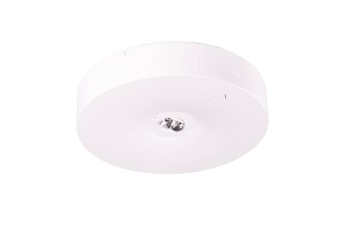 Изображение Paanikavalgusti Pinnap. Starlet Round 140lm 1h AT Koridori IP20 D145mm Valge Intelight 