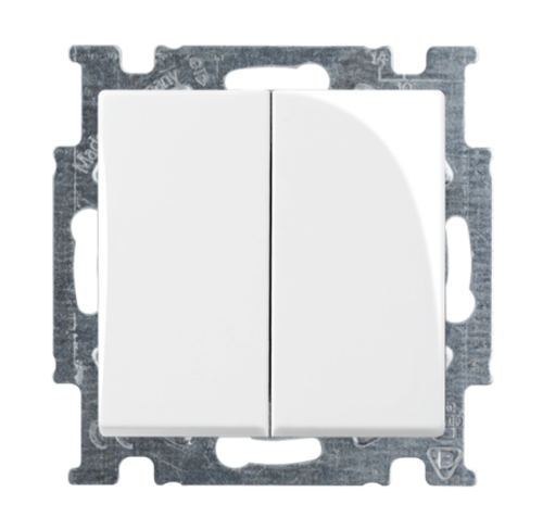 Изображение Grupiveksel klahviga, valge, süv. IP20, Basic55 