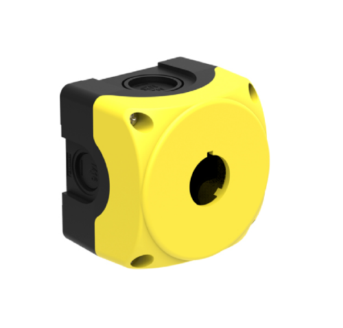 Изображение Surunupu karp LPZ, 1 ava, KOLLANE, põhjakinnitus, IP66, 1xM16 ja 1xM20, Lovato 