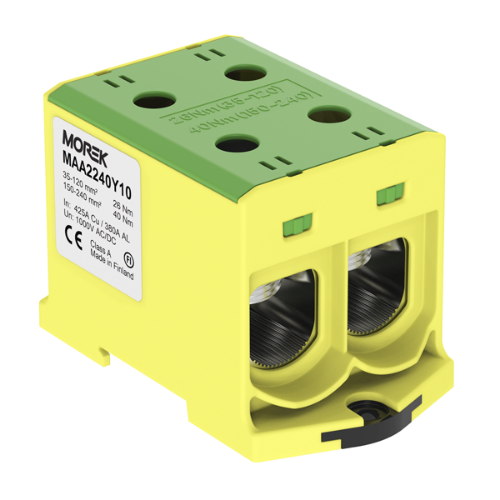 Изображение Hargnemisklemm OTL240-2 ko/ro 2xAl/Cu 35-240mm², 1000V, Morek 