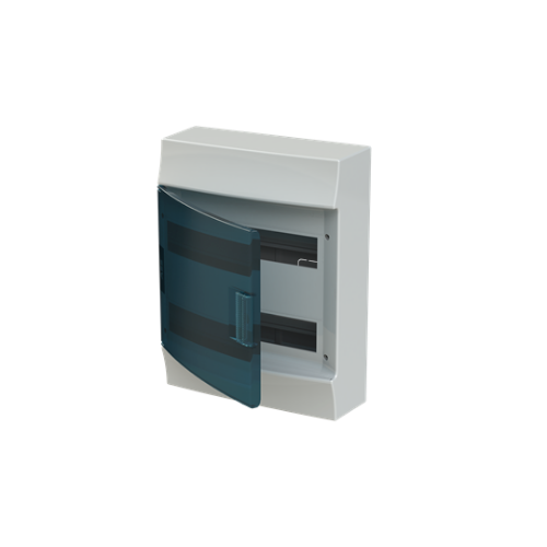 Изображение Pinnapealne moodulkilp Mistral 24m(2x12) . läbipaistva uksega IP41 PE/N latiga, ABB 