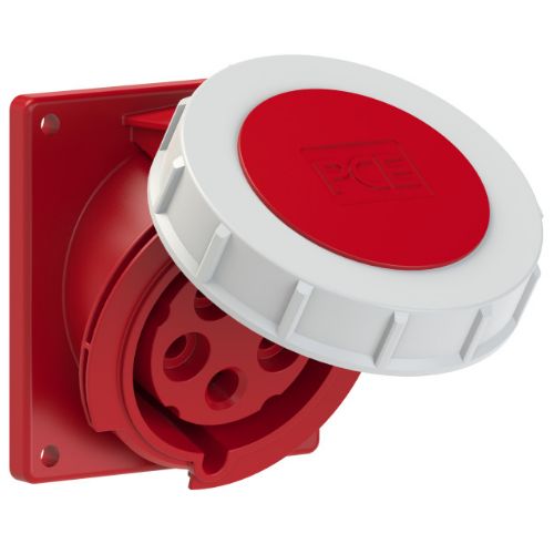 Изображение Kilbipesa kaldu 32A 5P 6H 400VAC IP67 (92x100), vedruklemm, nickel-plated, CEE, PCE 