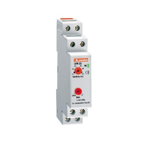 Изображение Nivoo kontrollirelee (moodul) LVM, 1CO, tundlikkus 2.5-100kΩ, 24-230VAC/DC, Lovato 