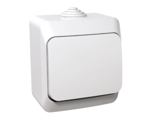 Изображение Veksellüliti, Cedar+, pinnap., IP44, valge 