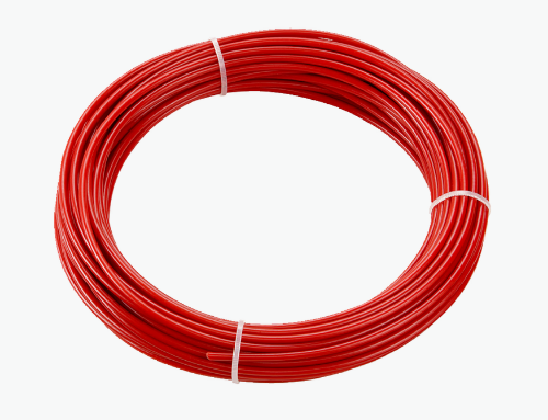 Изображение PVC terastross, 30m rullis, punane, SICK 