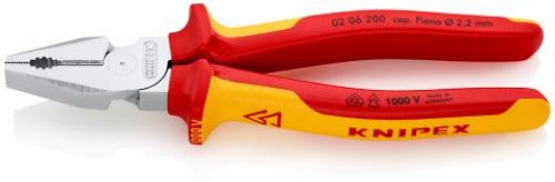 Изображение Näpitsad, universaal 200mm tugevdatud lõiketera, VDE 1000V KNIPEX 