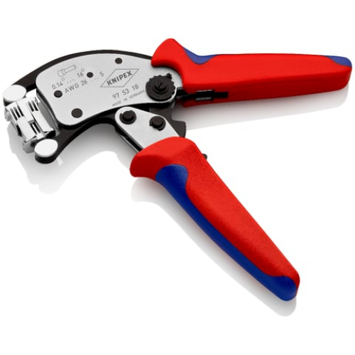 Изображение Hülsipresstangid Twistor16® 0.14-16mm2 nelikant 360° KNIPEX 