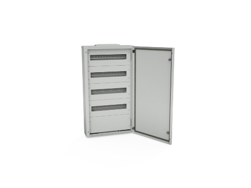 Изображение Moodulkilp REJ, pinnapealne, 72m(4x18), IP44, hall, läbiviikudega, 790x440x145, Raasiku Elekter 