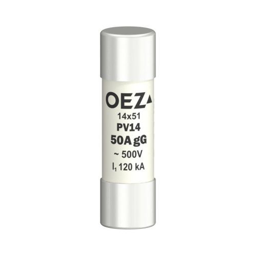 Изображение Silindriline sular 14x51, 50A, gG, 500VAC/250DC, OEZ 