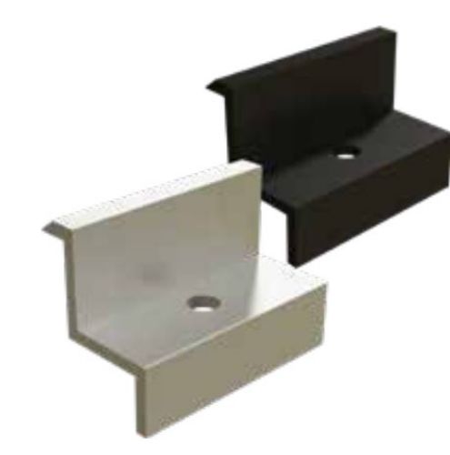 Изображение Paneeli servaklamber, must, 30mm, ULAMEX 